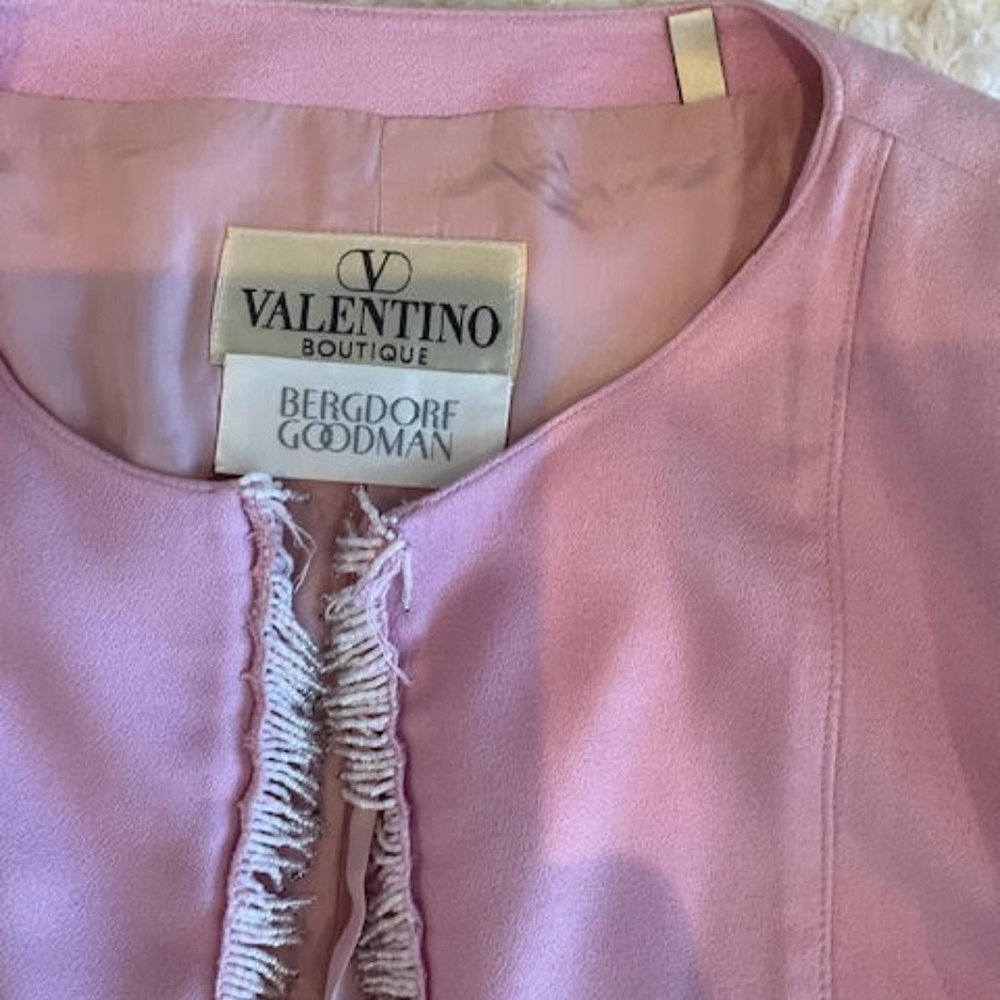Vintage Valentino Blazer Skirt Set
